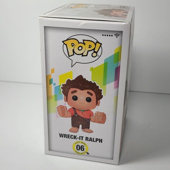 Funko POP! Disney Ralph Breaks the Internet Wreck-It Ralph #6 Vinyl Figure- NRFB - Picture 5 of 5